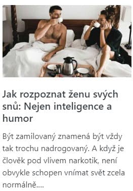 jak poznat ženu svých snů